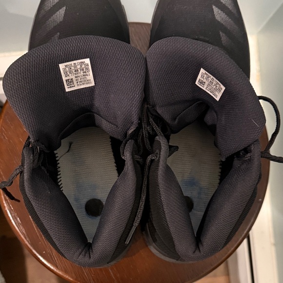 Adidas Ball 365 Men's High-Top Basketball Sneakers in Charcoal Gray - Picture 6 of 6